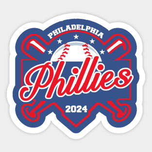 Phillies Baseball Sticker